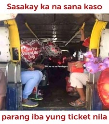 Sasakay ka na sana kaso...